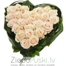 Baltu rožu sirds: Сердца белых роз. gab. 99.00 €
