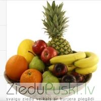 Augļu grozs: Kорзина с фруктами. gab. 45.00 €