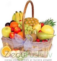 Lielais augļu grozs: Большая корзина с фруктами. gab. 58.00 €